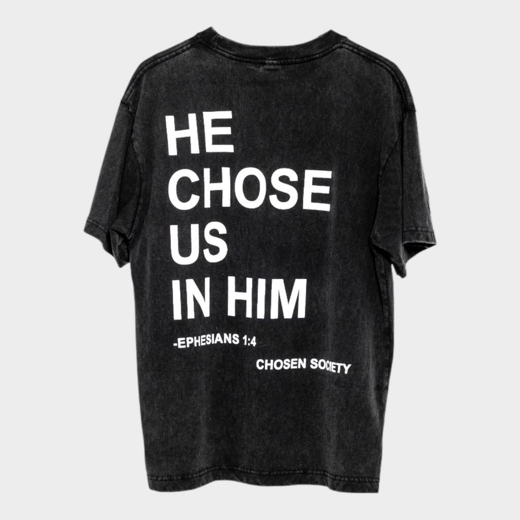 Chosen Tee-Vintage Black