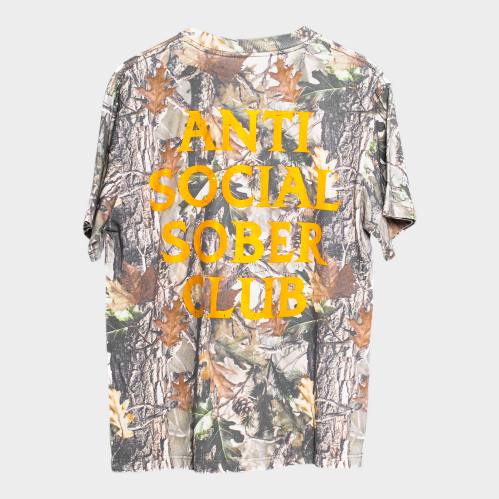 Anti Social Sober Club-Green Camo