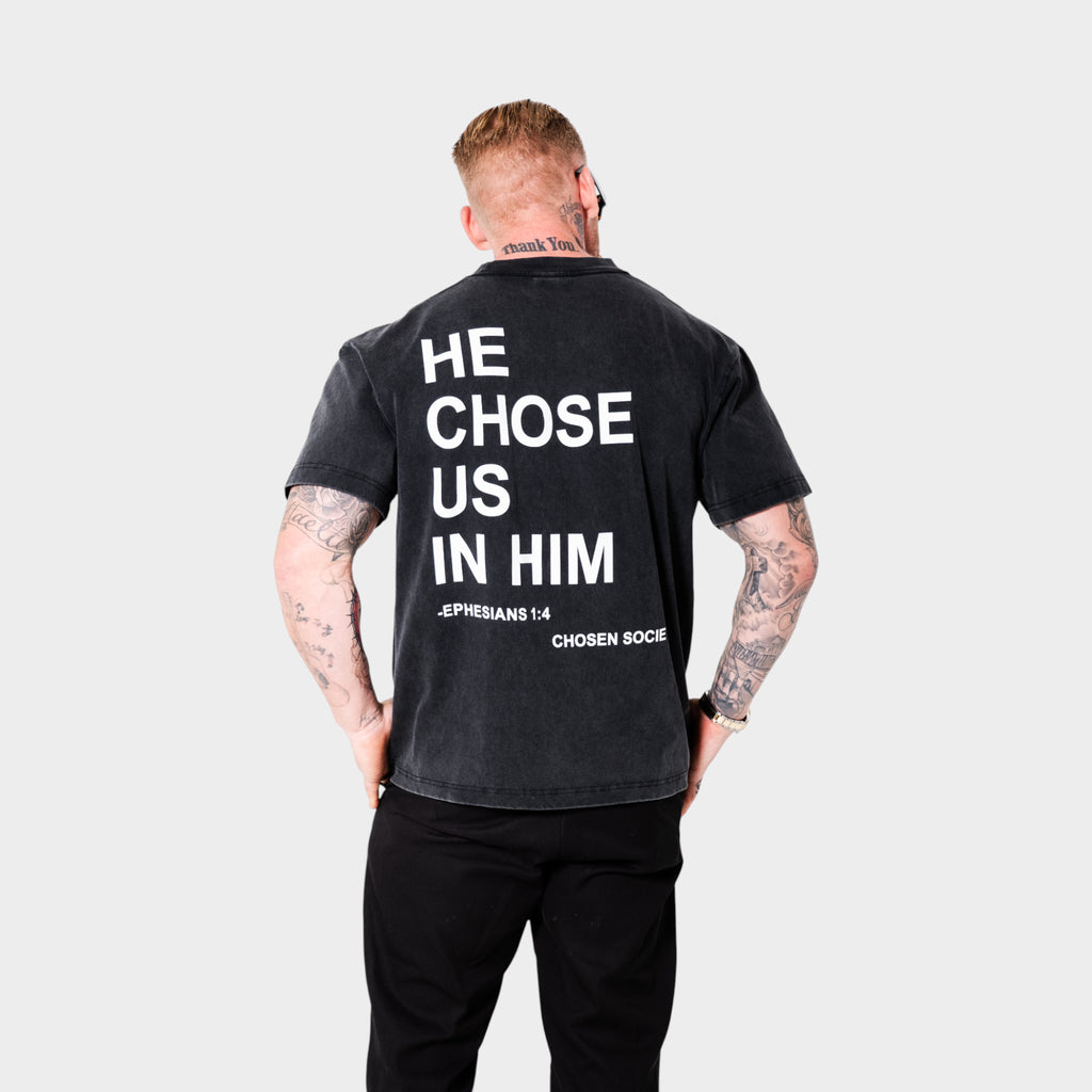 Chosen Tee-Vintage Black